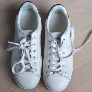 Coach White Leather Sneakers